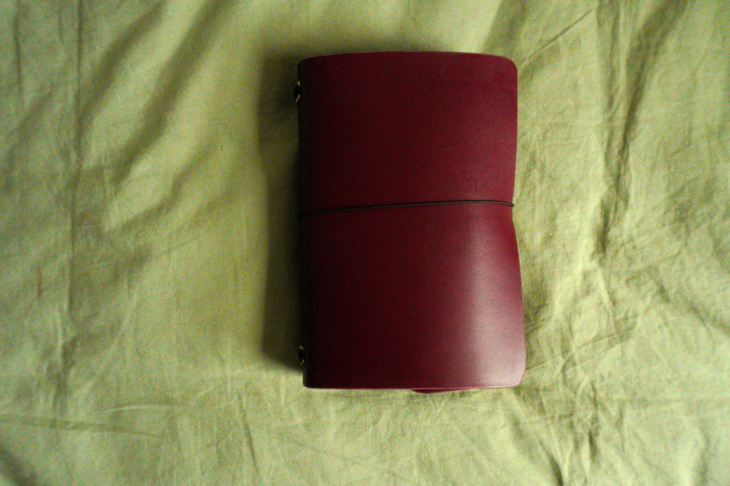 Limited Edition TRIFOLD Leather Journal Cover Metropolitan Collection (Extended Lip)