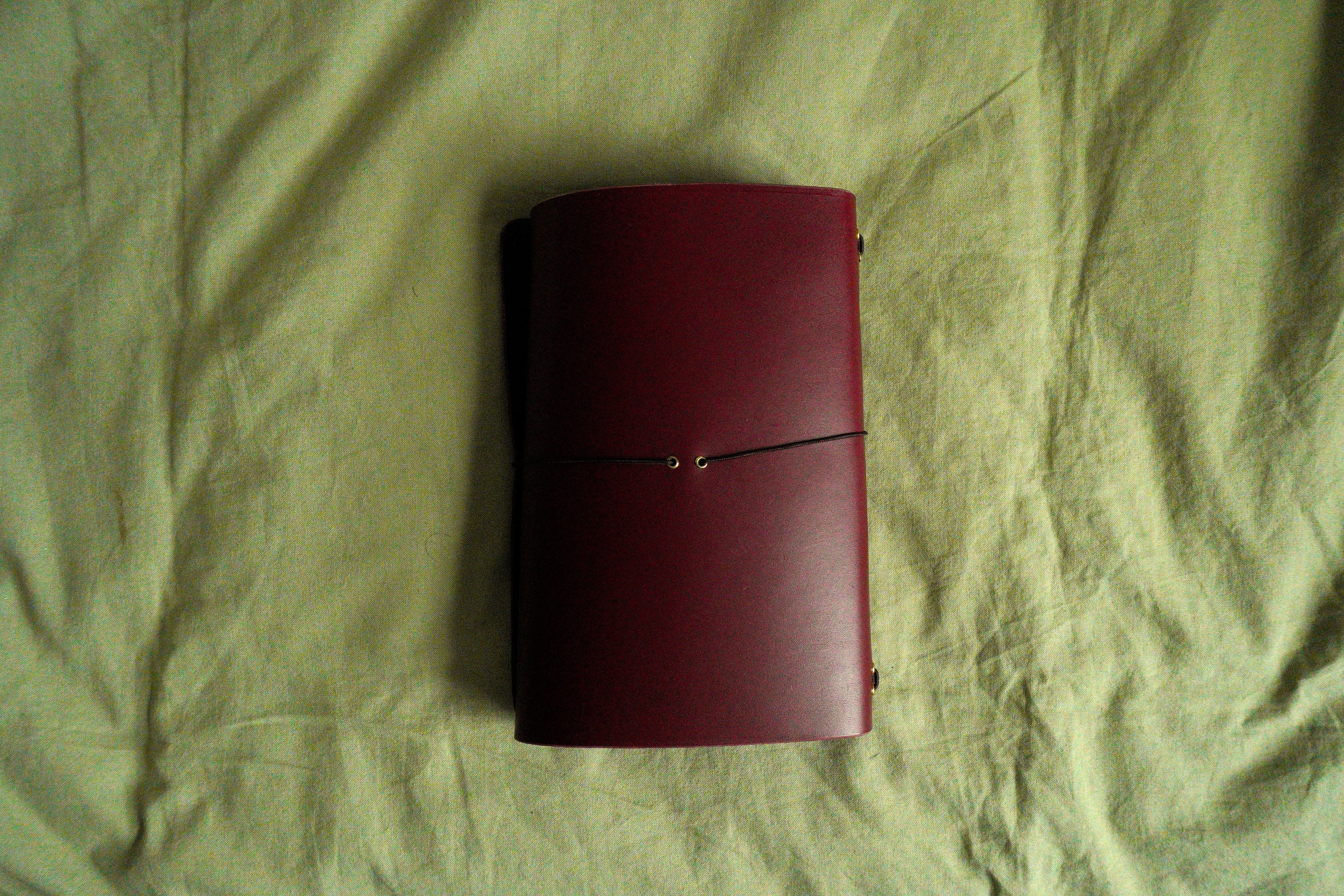 Limited Edition TRIFOLD Leather Journal Cover Metropolitan Collection (Extended Lip)