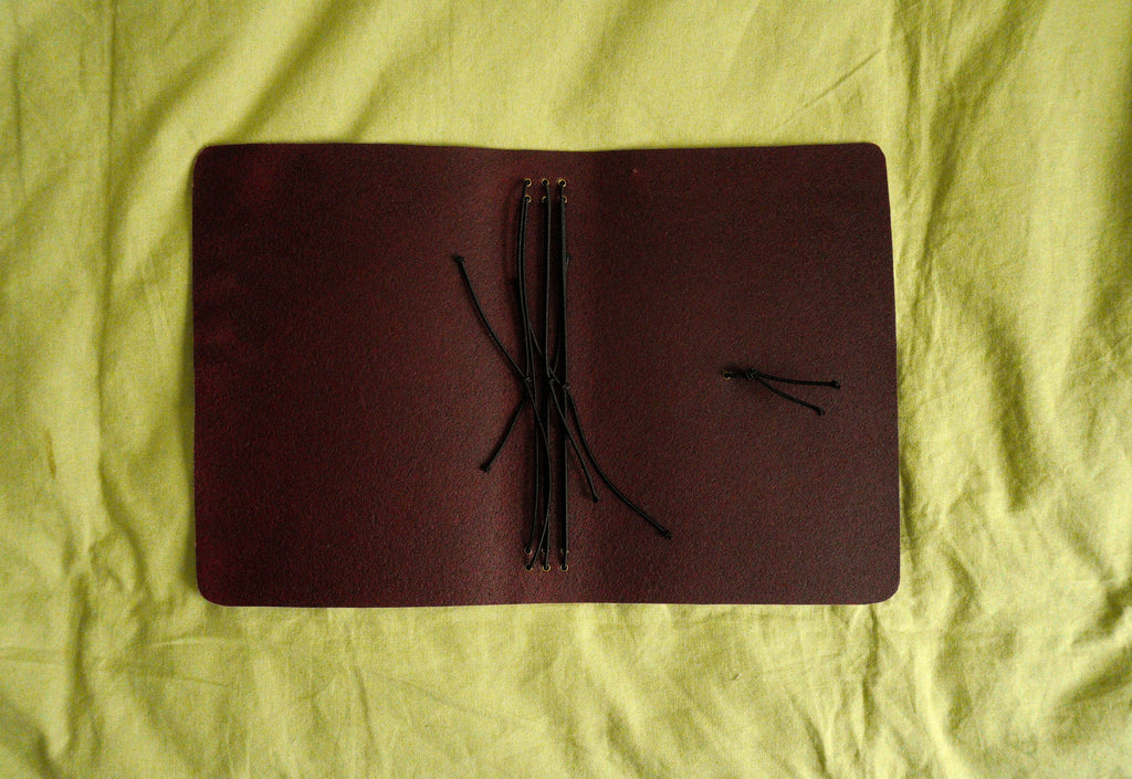 Limited Edition BIFOLD Leather Journal Cover Metropolitan Collection