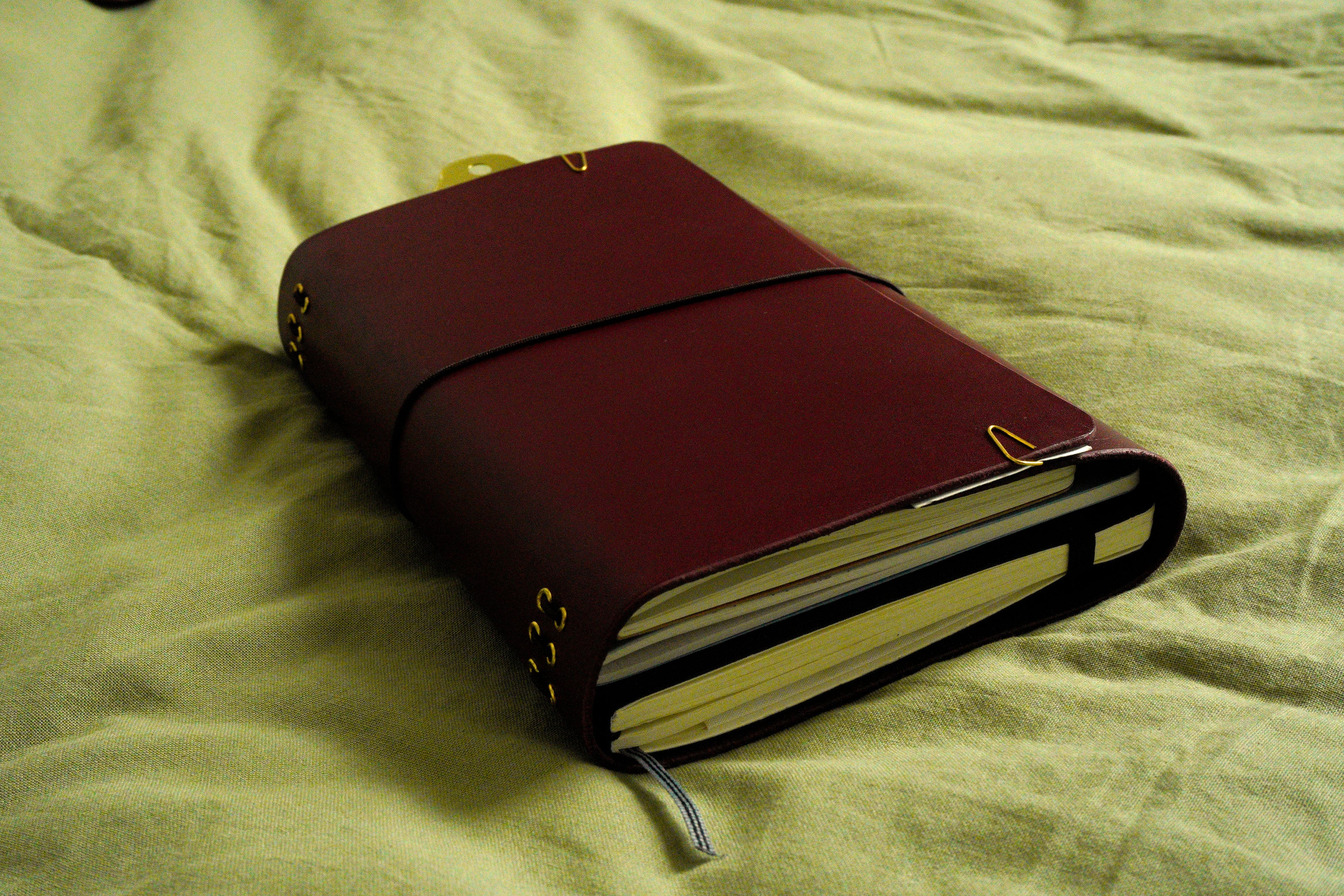 TRIFOLD Leather Journal Cover Metropolitan Collection