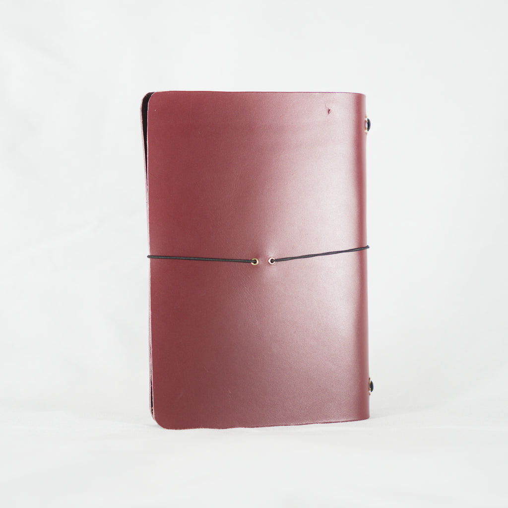 B6 Burgundy Bifold